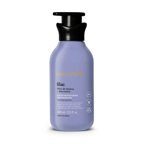 O Boticário Nativa Spa Lilac Hydrating and Rejuvenating Body Lotion 400ml
