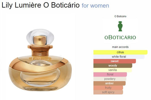 O Boticário Lily Lumière Eau de Parfum 75ml