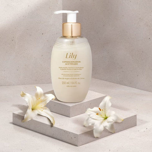 O Boticário Lily Satin Perfumed Conditioner 250ml