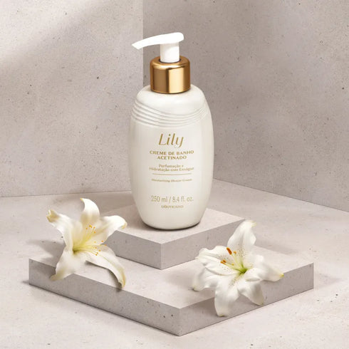O Boticário Lily Satin Perfumed Bath Cream 250ml