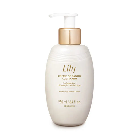 O Boticário Lily Satin Perfumed Bath Cream 250ml