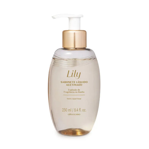 O Boticário Lily Satin perfumed Liquid Soap 250ml