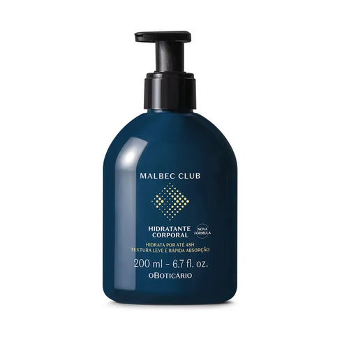 O Boticário Malbec Club Body Moisturizer 200ml