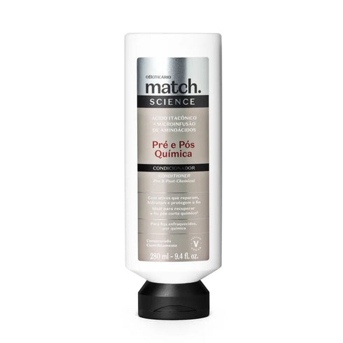 O Boticário Match Science Pre and Post-Chemical Conditioner 280ml