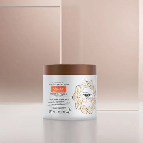 O Boticário Match Ciência das Curvas Hair Styling Cream 450ml