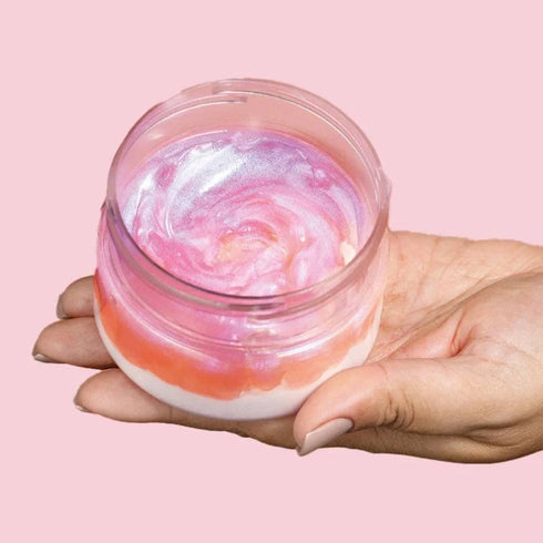 O Boticário Cuide-se Bem Algodão Doce (Cotton Candy) Duo Moisturising Body Cream 200g