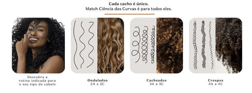 O Boticário Match Science of Curls Hydrating Hair Mask 350g
