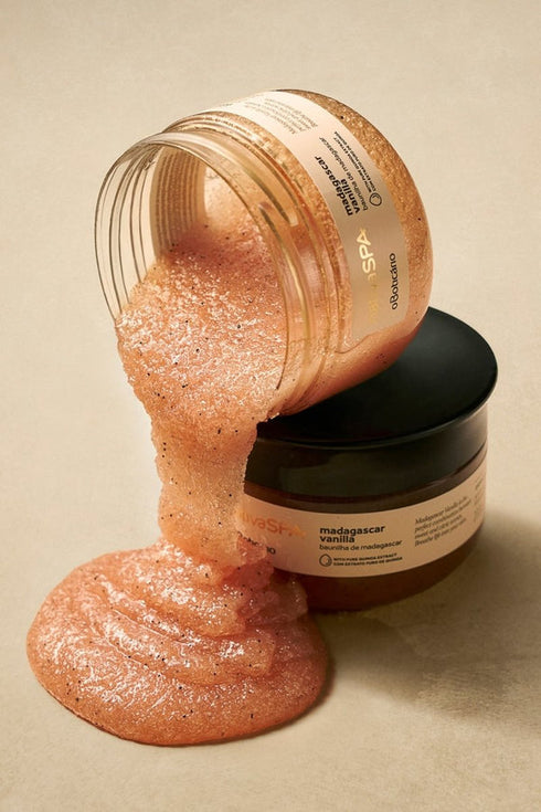 NATIVA SPA MADAGASCAR BAUNILHA SOOTHING SUGGAR ESFOLIANTE CORPORAL