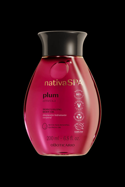 Nativa Spa Óleo Corporal Ameixa, 200ml