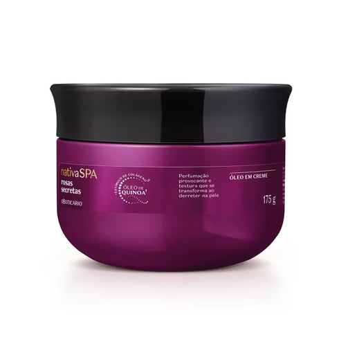 O Boticário Nativa SPA Rosas Secretas Body Cream Oil 175g