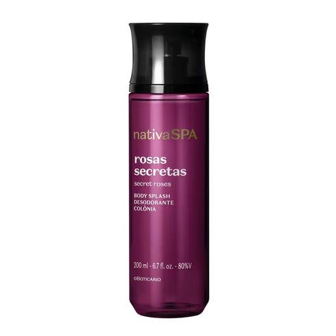O Boticário Nativa SPA Rosas Secretas Body Splash 200ml
