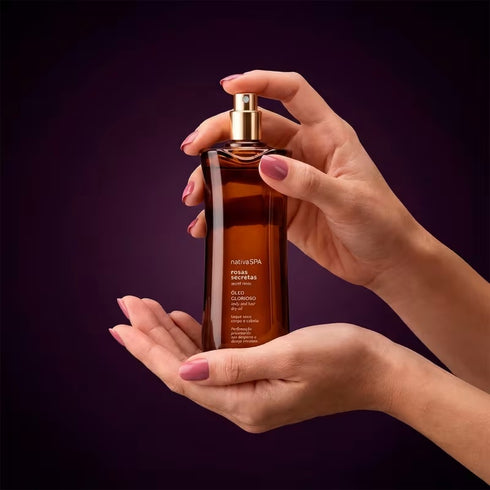 O Boticário Nativa SPA Rosas Secretas Glorioso Multifunctional Body and Hair Oil 85ml