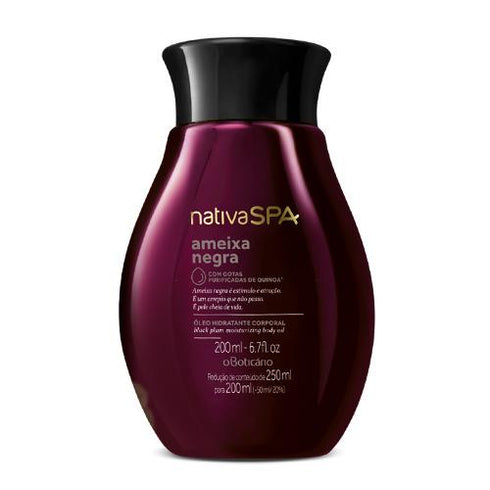 O Boticário Nativa Spa Black Plum Glorioso Body Oil 200ml - New
