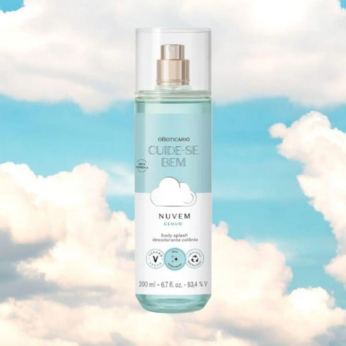 O Boticário Cuide-se Bem Nuvem (Cloud) Body Splash Deodorant 200ml