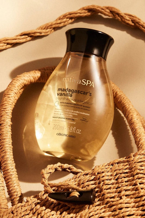 O Boticário Madagascar Vanilla Nativa Spa Soothing Body Oil 200ml