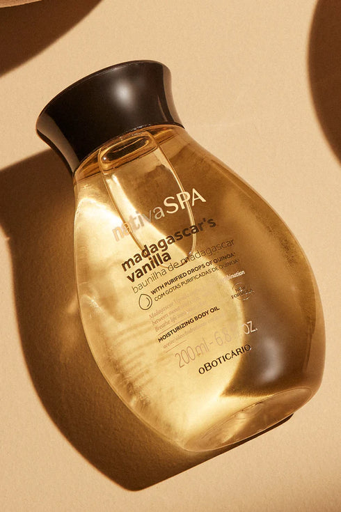 O Boticário Madagascar Vanilla Nativa Spa Soothing Body Oil 200ml