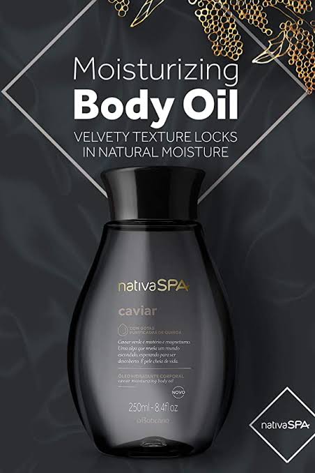 O Boticário Nativa Spa Caviar Body Hydrating Oil 200ml
