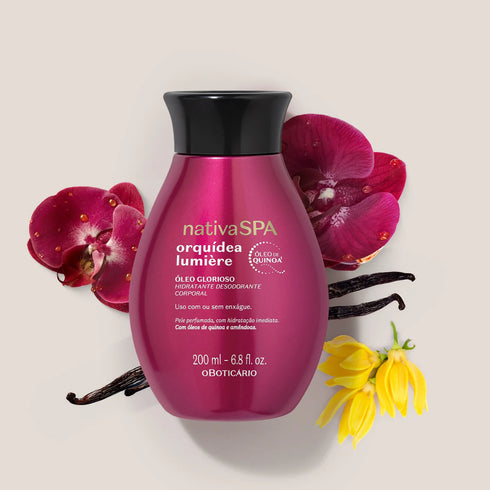 O Boticário Nativa Spa Orquídea Lumière Glorioso Nourishing Body Oil 200ml