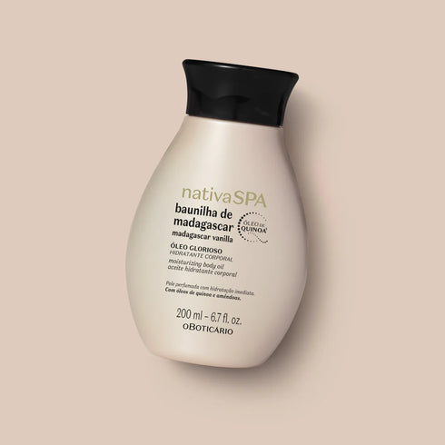 O Boticário Nativa Spa Madagascar Vanilla Glorioso Body Oil 200ml