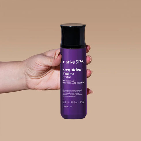 O Boticário Orquídea Noire Body Splash Nativa Spa 200ml