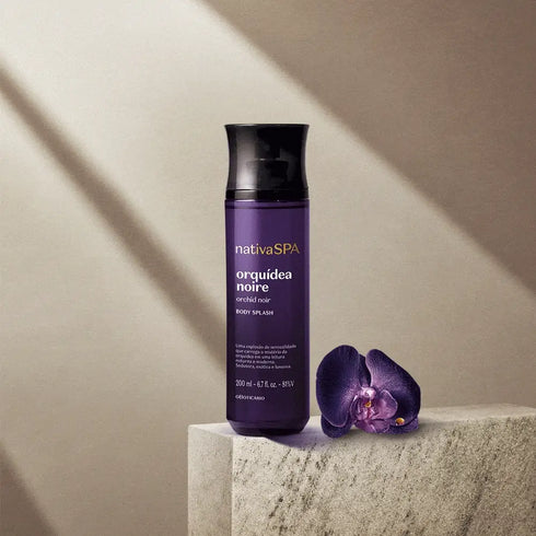 O Boticário Orquídea Noire Body Splash Nativa Spa 200ml