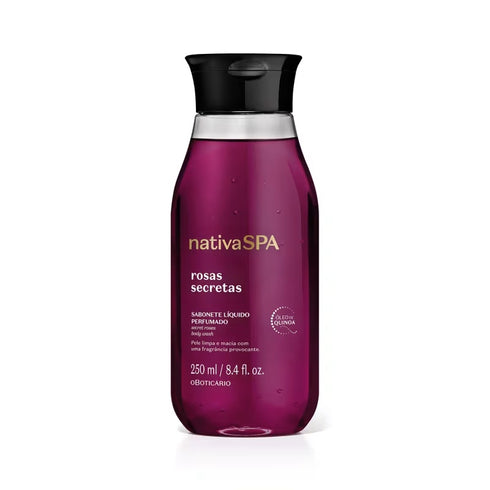 O Boticário Nativa SPA Rosas Secretas Perfumed Liquid Body Wash 250ml