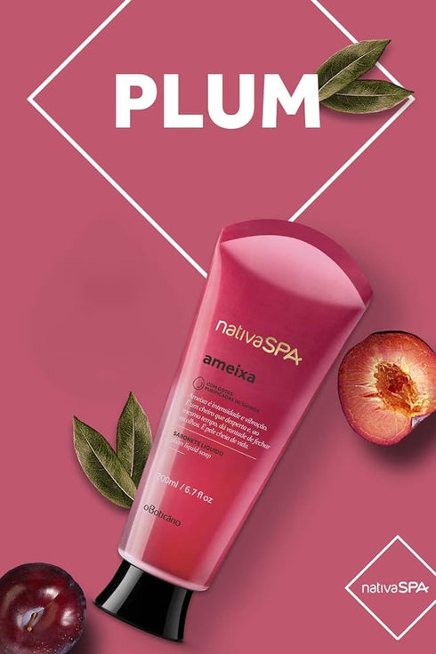 O Boticário Nativa SPA Ameixa (Plum) Shower Gel 200ml