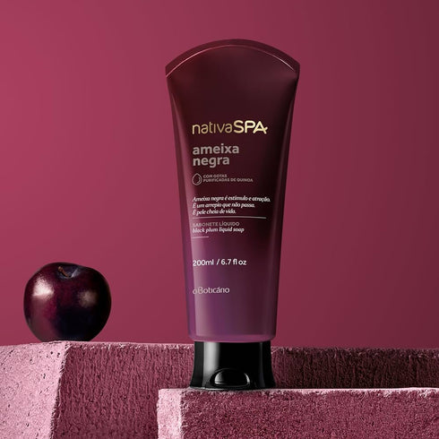 O Boticário Nativa SPA Ameixa Negra (Black Plum) Shower Gel 200ml