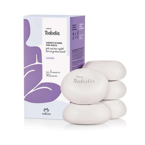 Natura Tododia Cotton Bar Soap 5x90g