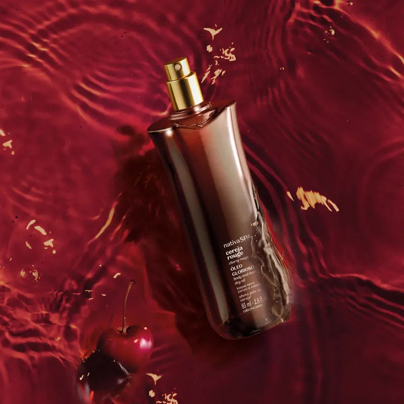 O Boticário Nativa Spa Cherry Rouge Multifunctional oil 85ml (Limited ...